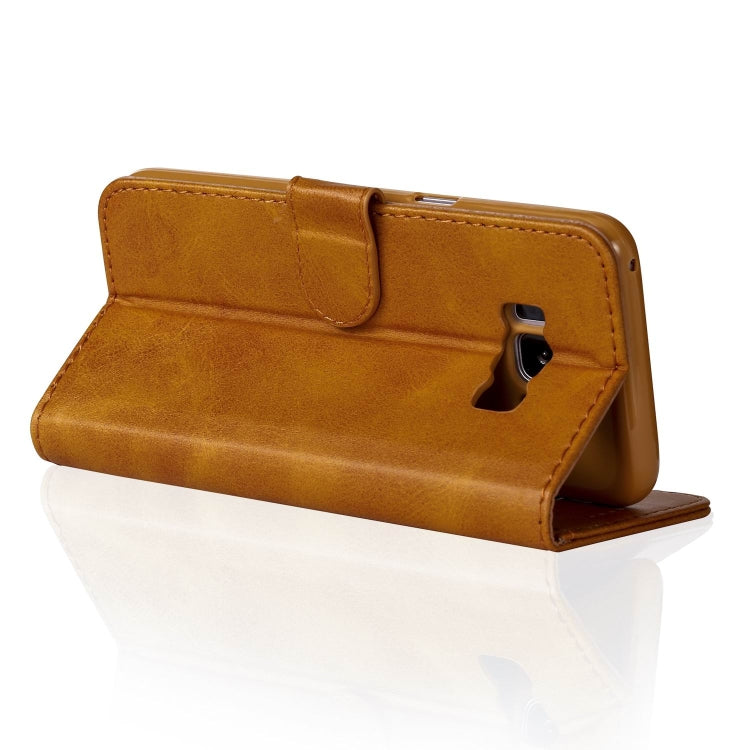 For Galaxy S8 LC.IMEEKE Calf Texture Horizontal Flip Leather Case, with Holder & Card Slots & Wallet