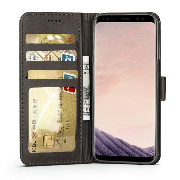 For Galaxy S8 LC.IMEEKE Calf Texture Horizontal Flip Leather Case, with Holder & Card Slots & Wallet