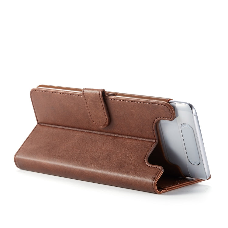 For Galaxy A80 / A90 LC.IMEEKE Calf Texture Horizontal Flip Leather Case, with Holder & Card Slots & Wallet