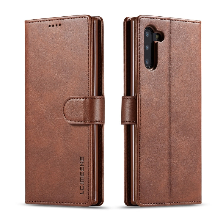For Galaxy Note 10 LC.IMEEKE Calf Texture Horizontal Flip Leather Case, with Holder & Card Slots & Wallet