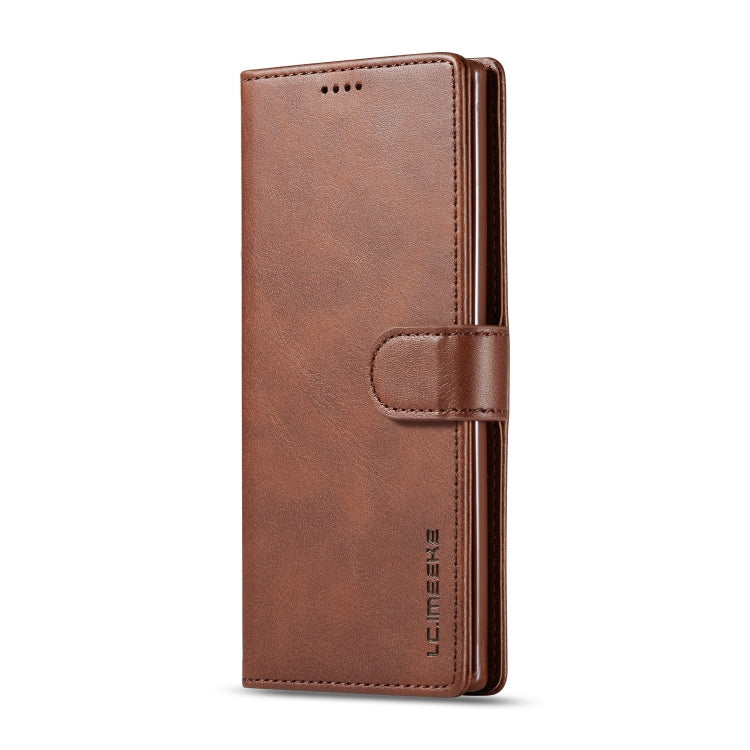 For Galaxy Note 10 LC.IMEEKE Calf Texture Horizontal Flip Leather Case, with Holder & Card Slots & Wallet