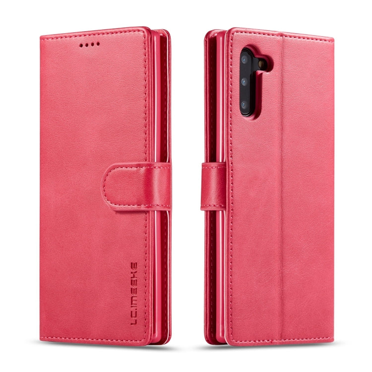 For Galaxy Note 10 LC.IMEEKE Calf Texture Horizontal Flip Leather Case, with Holder & Card Slots & Wallet