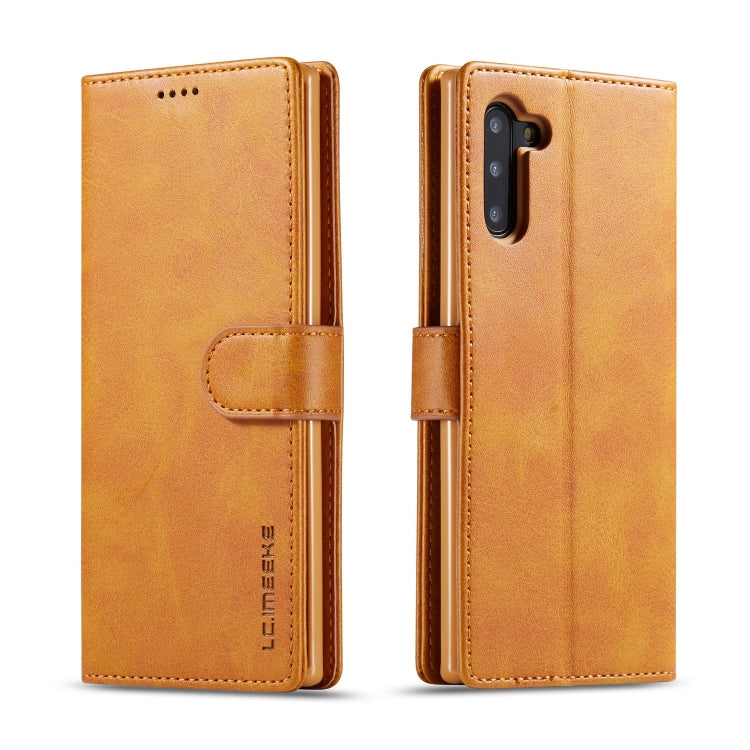 For Galaxy Note 10 LC.IMEEKE Calf Texture Horizontal Flip Leather Case, with Holder & Card Slots & Wallet