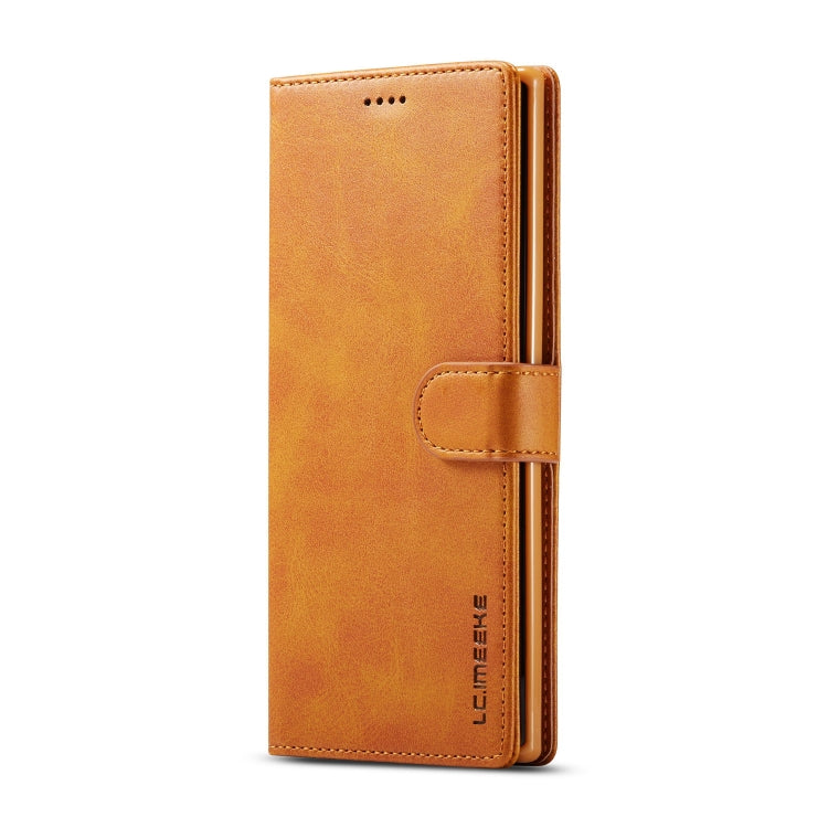 For Galaxy Note 10 Plus LC.IMEEKE Calf Texture Horizontal Flip Leather Case, with Holder & Card Slots & Wallet