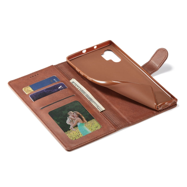 For Galaxy Note 10 Plus LC.IMEEKE Calf Texture Horizontal Flip Leather Case, with Holder & Card Slots & Wallet