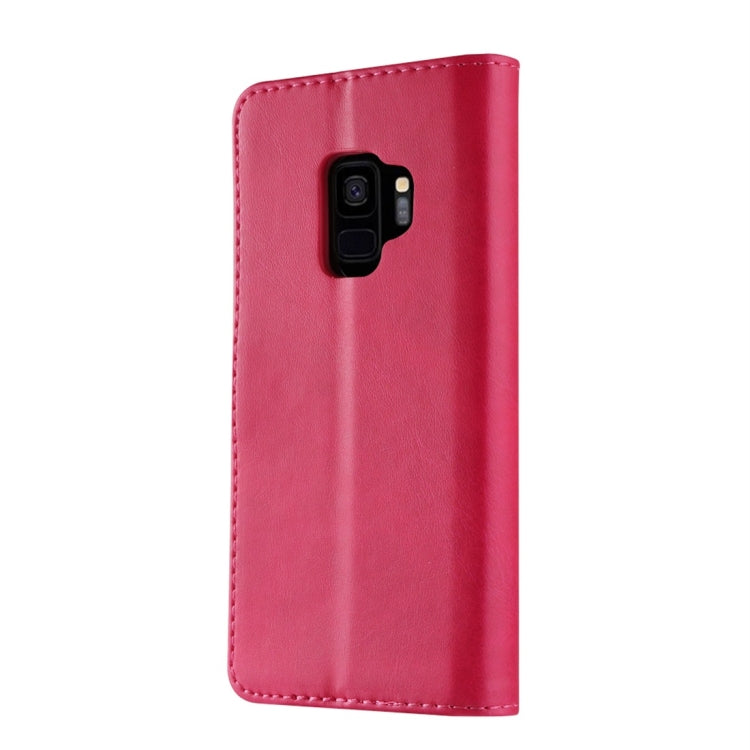 For Galaxy S9 LC.IMEEKE Calf Texture Horizontal Flip Leather Case, with Holder & Card Slots & Wallet