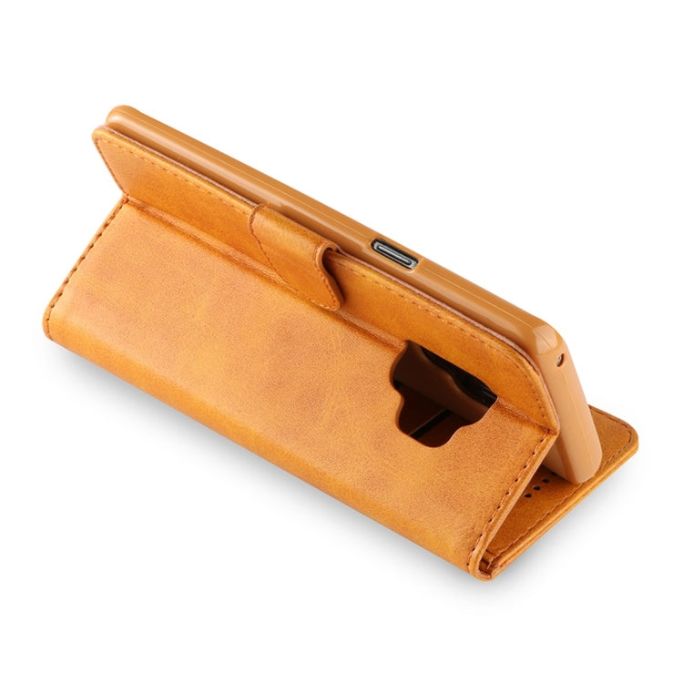 For Galaxy S9 LC.IMEEKE Calf Texture Horizontal Flip Leather Case, with Holder & Card Slots & Wallet