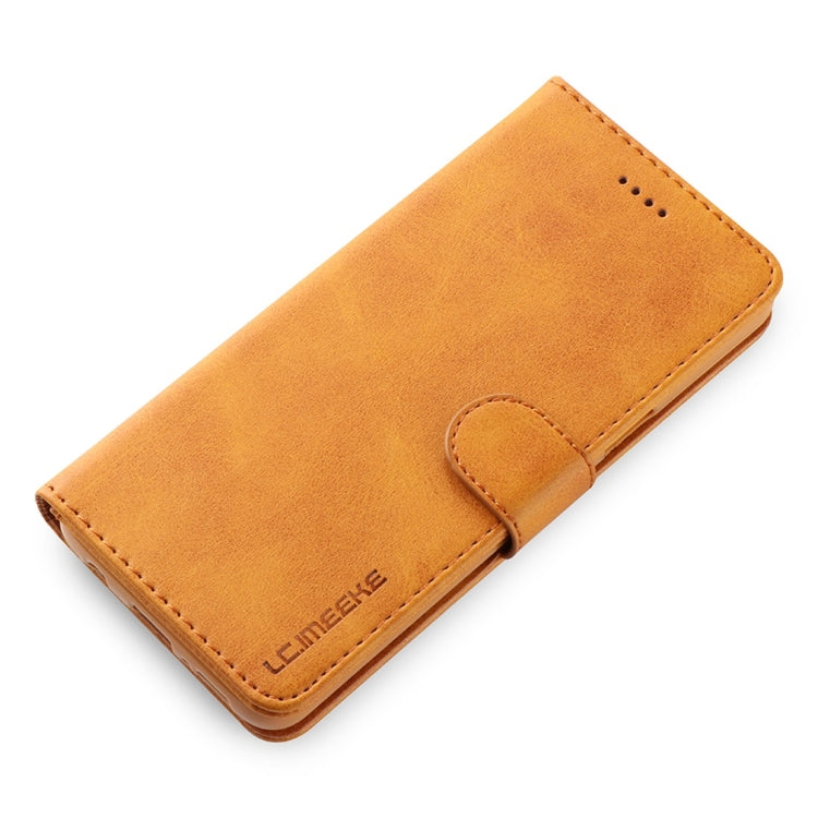 For Galaxy S9 LC.IMEEKE Calf Texture Horizontal Flip Leather Case, with Holder & Card Slots & Wallet
