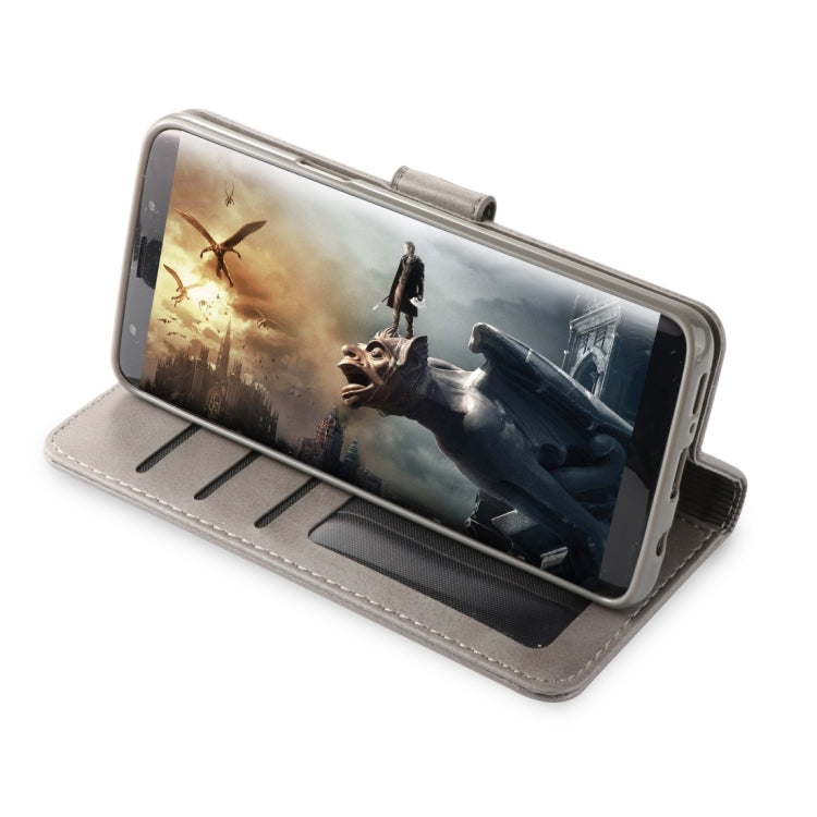 For Galaxy S9 LC.IMEEKE Calf Texture Horizontal Flip Leather Case, with Holder & Card Slots & Wallet