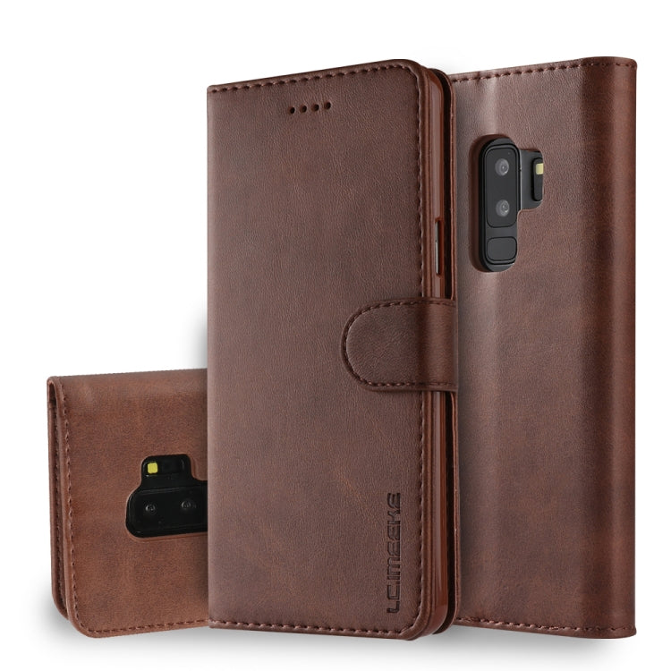 For Galaxy S9 Plus LC.IMEEKE Calf Texture Horizontal Flip Leather Case, with Holder & Card Slots & Wallet
