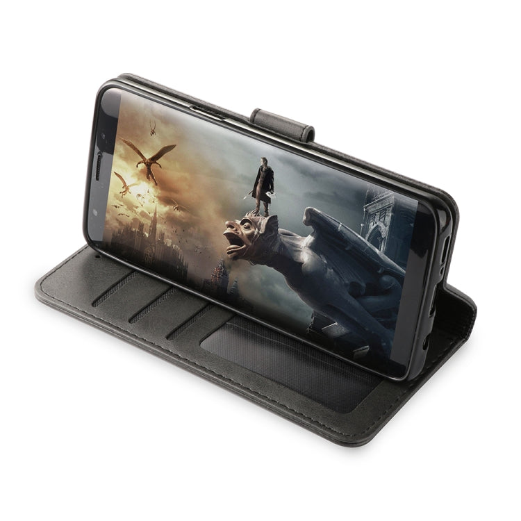 For Galaxy S9 Plus LC.IMEEKE Calf Texture Horizontal Flip Leather Case, with Holder & Card Slots & Wallet