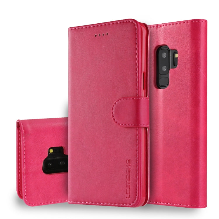 For Galaxy S9 Plus LC.IMEEKE Calf Texture Horizontal Flip Leather Case, with Holder & Card Slots & Wallet