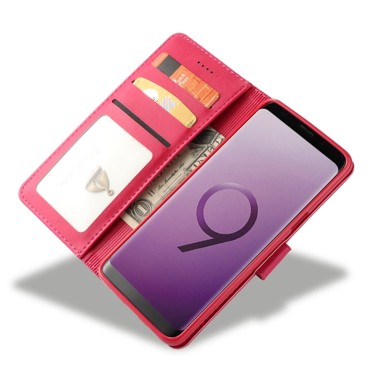 For Galaxy S9 Plus LC.IMEEKE Calf Texture Horizontal Flip Leather Case, with Holder & Card Slots & Wallet