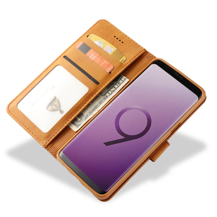 For Galaxy S9 Plus LC.IMEEKE Calf Texture Horizontal Flip Leather Case, with Holder & Card Slots & Wallet