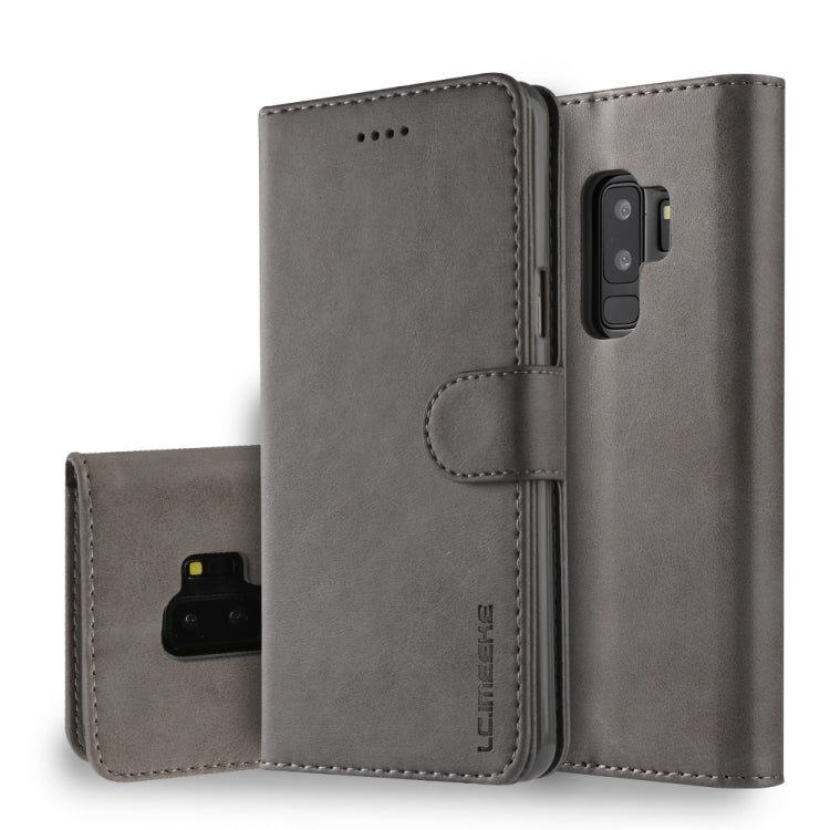 For Galaxy S9 Plus LC.IMEEKE Calf Texture Horizontal Flip Leather Case, with Holder & Card Slots & Wallet