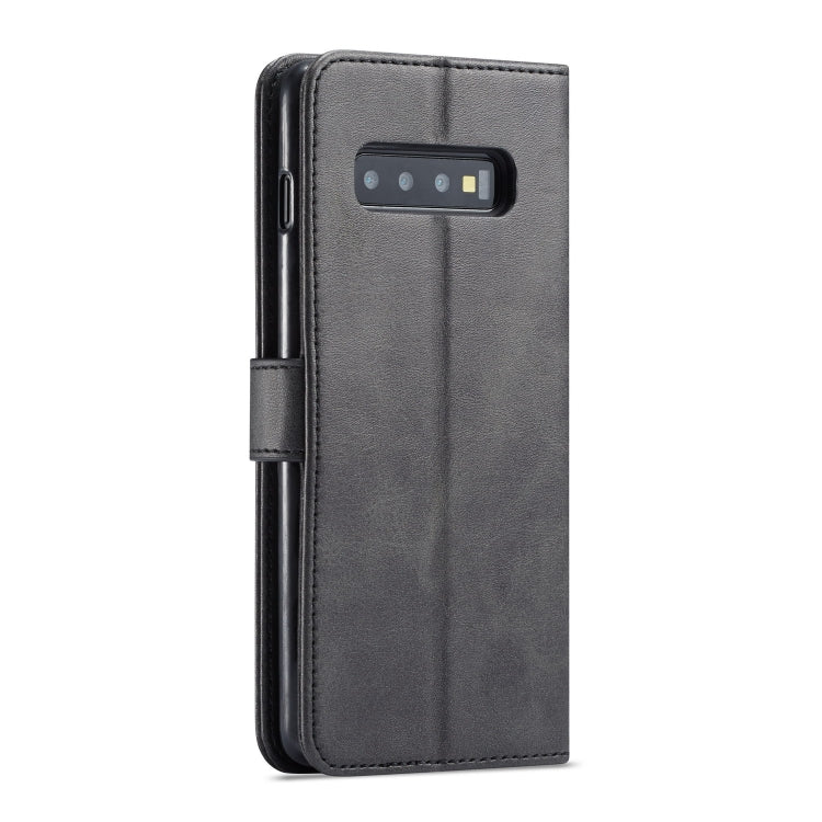 For Galaxy S10 LC.IMEEKE Calf Texture Horizontal Flip Leather Case, with Holder & Card Slots & Wallet