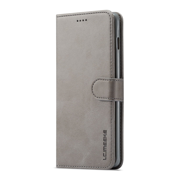 For Galaxy S10 LC.IMEEKE Calf Texture Horizontal Flip Leather Case, with Holder & Card Slots & Wallet