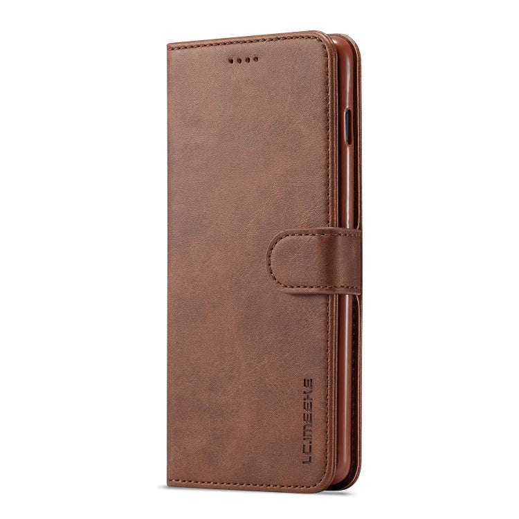 For Galaxy S10 Plus LC.IMEEKE Calf Texture Horizontal Flip Leather Case, with Holder & Card Slots & Wallet