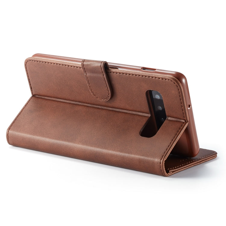 For Galaxy S10 Plus LC.IMEEKE Calf Texture Horizontal Flip Leather Case, with Holder & Card Slots & Wallet