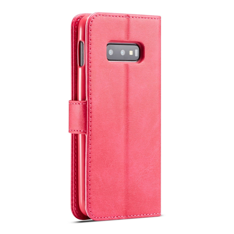 For Galaxy S10e LC.IMEEKE Calf Texture Horizontal Flip Leather Case, with Holder & Card Slots & Wallet
