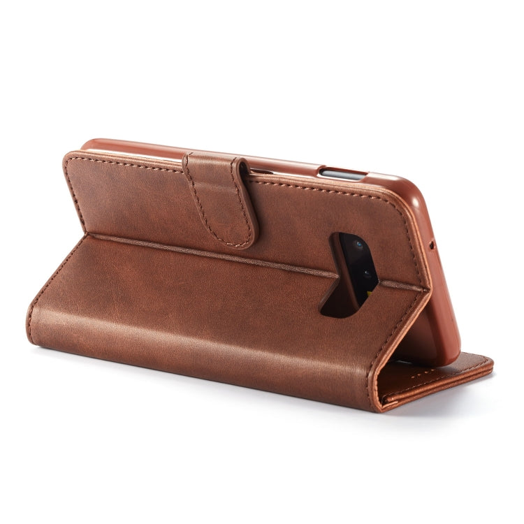 For Galaxy S10e LC.IMEEKE Calf Texture Horizontal Flip Leather Case, with Holder & Card Slots & Wallet