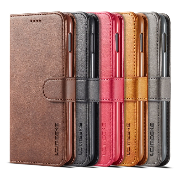 For Galaxy S10e LC.IMEEKE Calf Texture Horizontal Flip Leather Case, with Holder & Card Slots & Wallet
