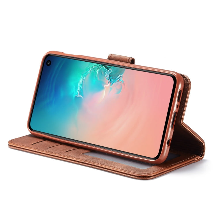 For Galaxy S10e LC.IMEEKE Calf Texture Horizontal Flip Leather Case, with Holder & Card Slots & Wallet