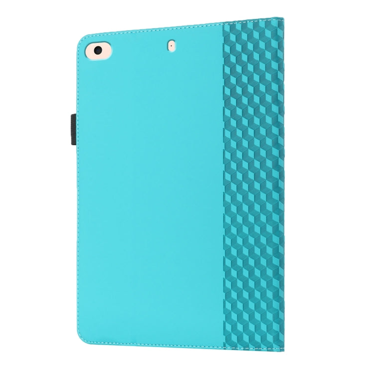 Rhombus Skin Feel Horizontal Flip Tablet Leather Case with Card Slots & Holder & Sleep / Wake-up Function For iPad mini (2019) / 4 / 3 / 2