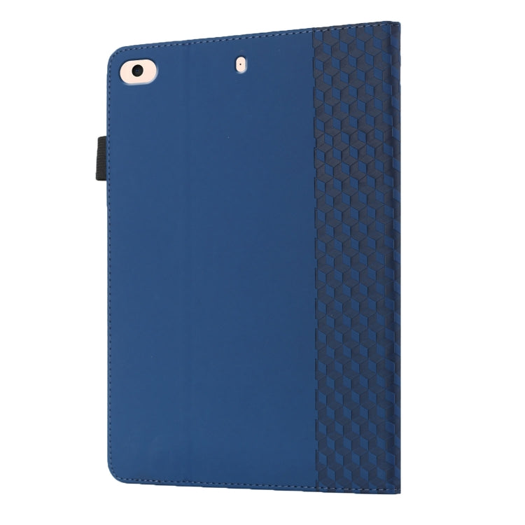 Rhombus Skin Feel Horizontal Flip Tablet Leather Case with Card Slots & Holder & Sleep / Wake-up Function For iPad mini (2019) / 4 / 3 / 2