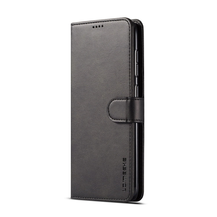 For Galaxy A70 LC.IMEEKE Calf Texture Horizontal Flip Leather Case, with Holder & Card Slots & Wallet