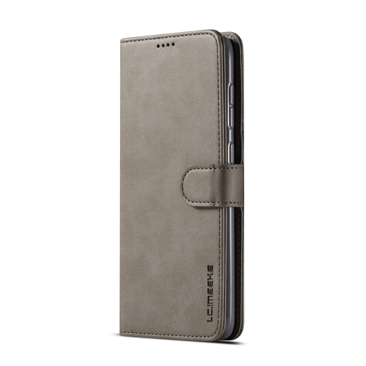 For Galaxy A70 LC.IMEEKE Calf Texture Horizontal Flip Leather Case, with Holder & Card Slots & Wallet