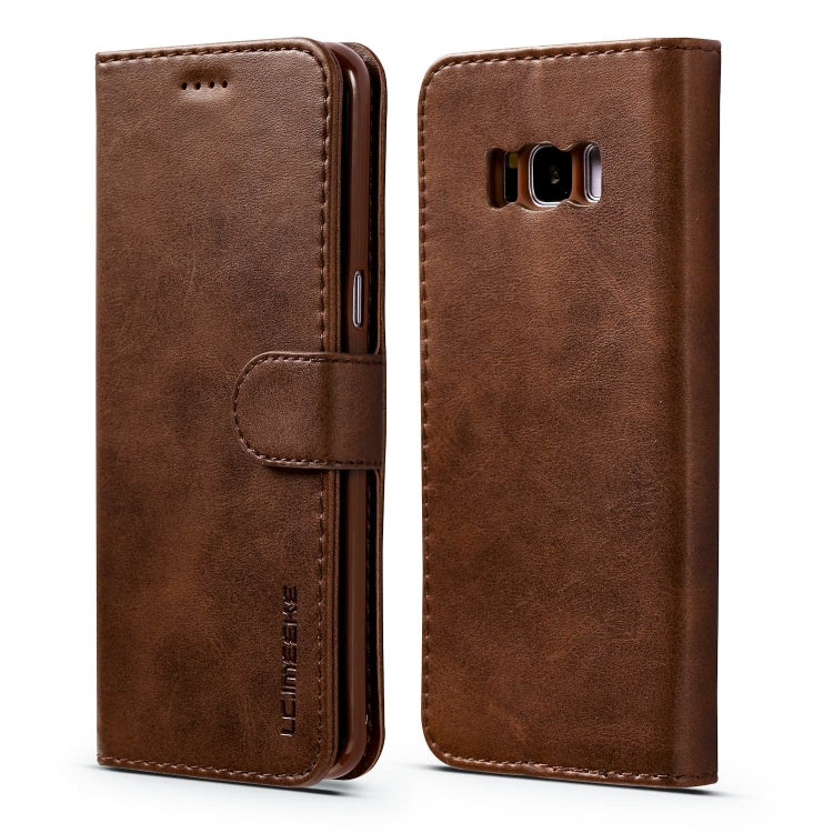 For Galaxy S8 Plus LC.IMEEKE Calf Texture Horizontal Flip Leather Case, with Holder & Card Slots & Wallet
