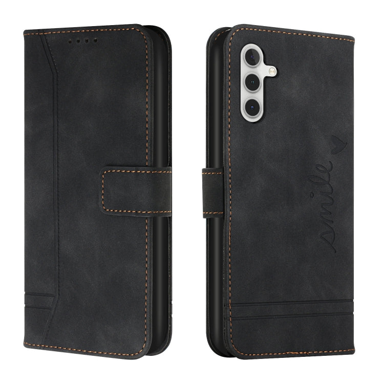 For Samsung Galaxy A13 5G Retro Skin Feel Horizontal Flip Soft TPU + PU Leather Case
