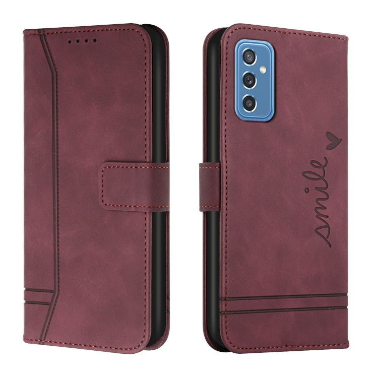 For Samsung Galaxy M52 5G Retro Skin Feel Horizontal Flip Soft TPU + PU Leather Case