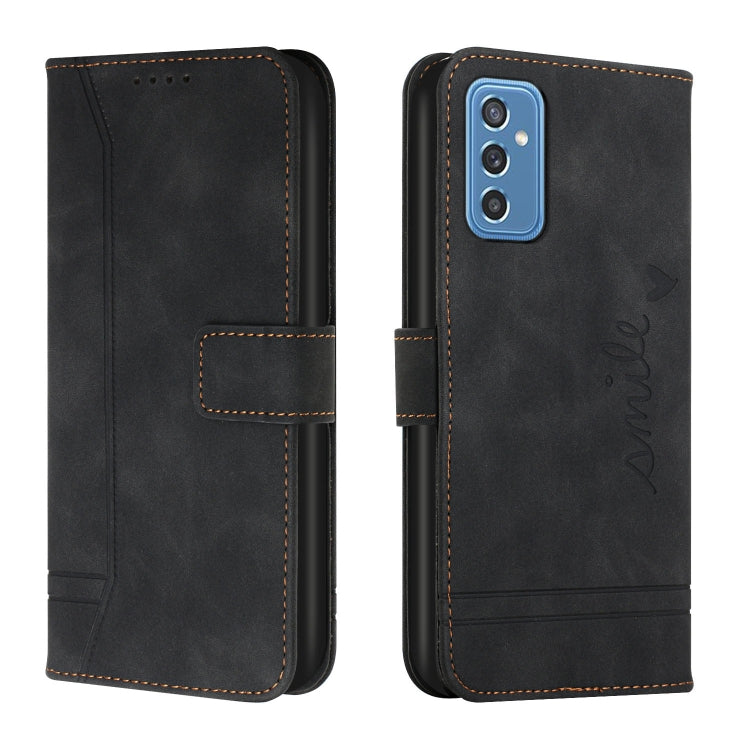 For Samsung Galaxy M52 5G Retro Skin Feel Horizontal Flip Soft TPU + PU Leather Case
