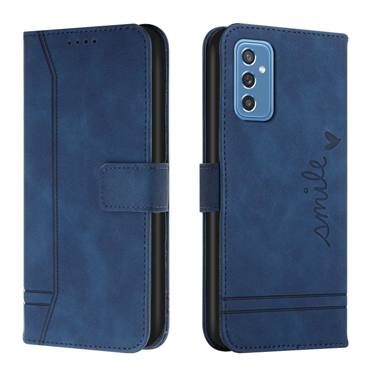 For Samsung Galaxy M52 5G Retro Skin Feel Horizontal Flip Soft TPU + PU Leather Case