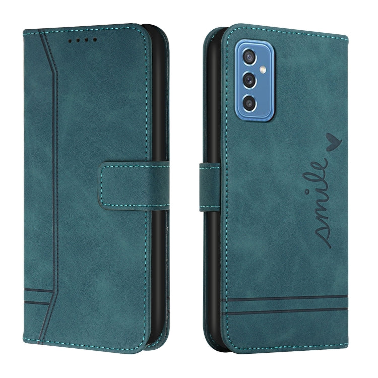 For Samsung Galaxy M52 5G Retro Skin Feel Horizontal Flip Soft TPU + PU Leather Case