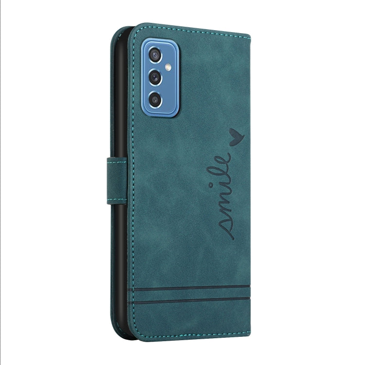 For Samsung Galaxy M52 5G Retro Skin Feel Horizontal Flip Soft TPU + PU Leather Case
