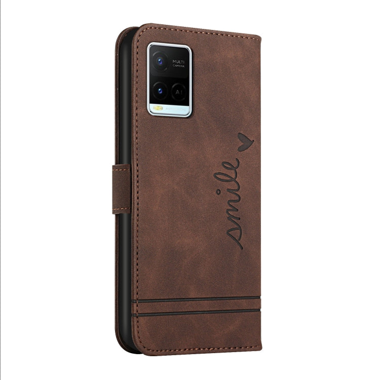 For vivo Y21(2021) / Y33s / Y21s Retro Skin Feel Horizontal Flip Soft TPU + PU Leather Case