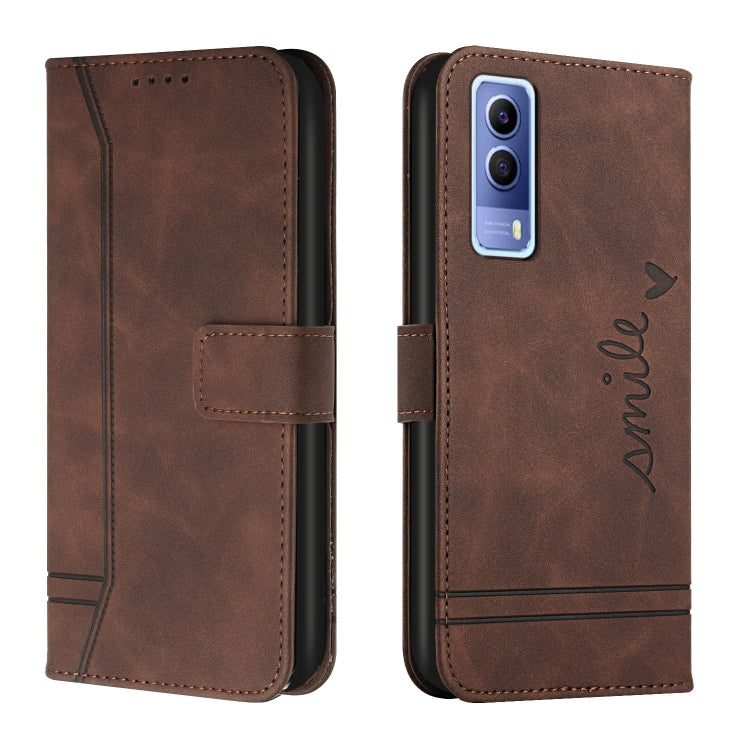 For vivo Y72 5G / iQOO Z3 / Y53s / Y52 5G Retro Skin Feel Horizontal Flip Soft TPU + PU Leather Case