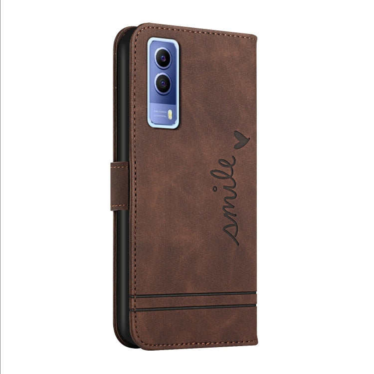 For vivo Y72 5G / iQOO Z3 / Y53s / Y52 5G Retro Skin Feel Horizontal Flip Soft TPU + PU Leather Case