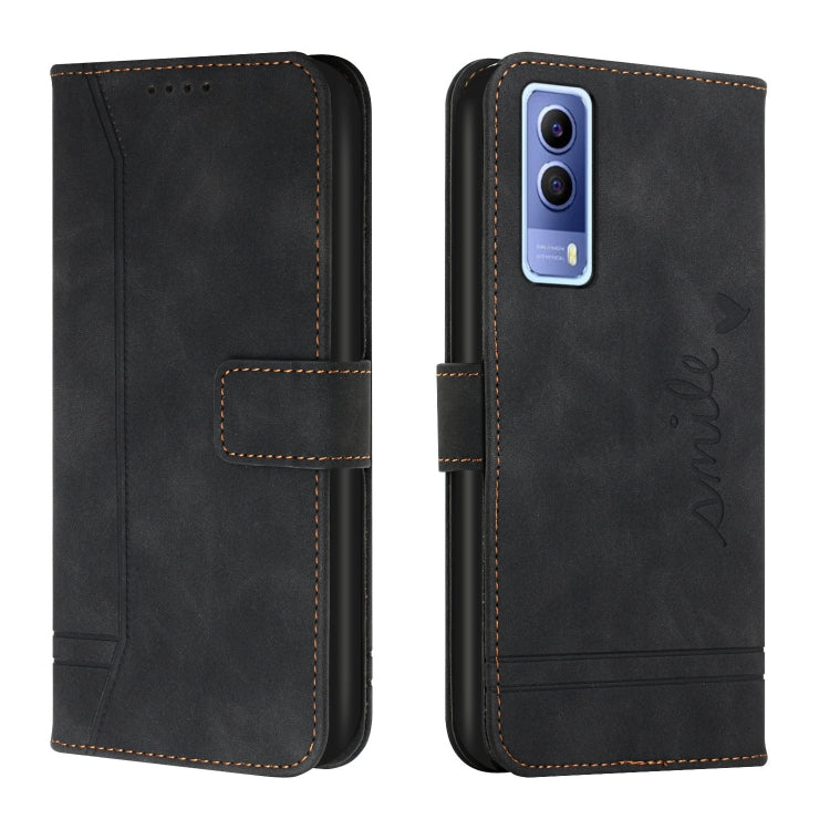 For vivo Y72 5G / iQOO Z3 / Y53s / Y52 5G Retro Skin Feel Horizontal Flip Soft TPU + PU Leather Case