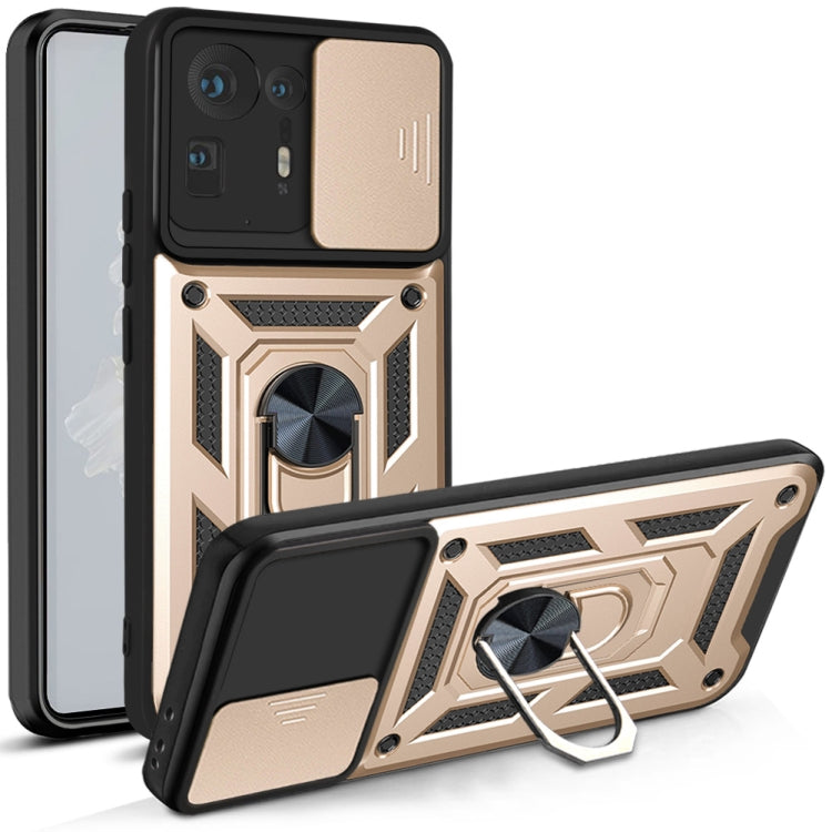 For Xiaomi Mix 4 Sliding Camera Cover Design TPU+PC Protective Case