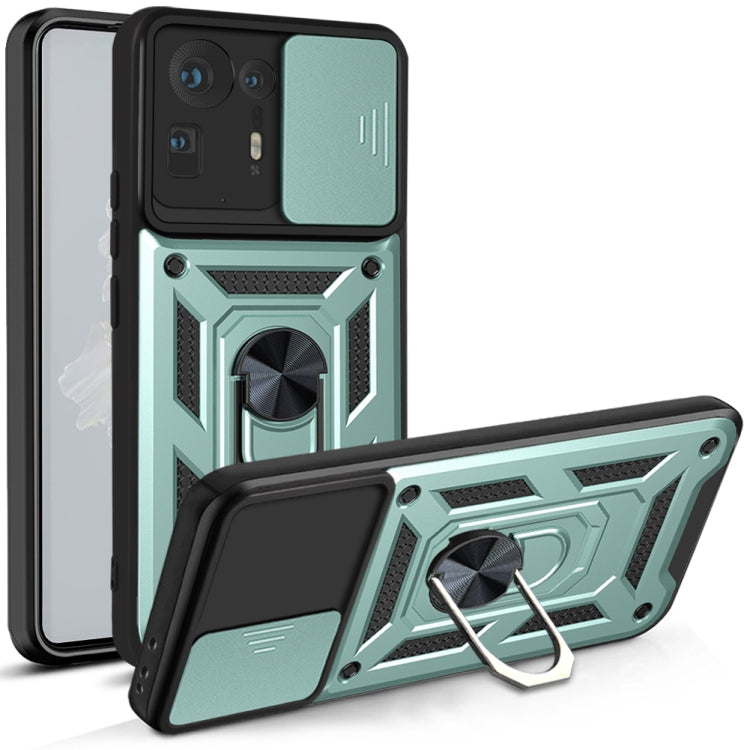 For Xiaomi Mix 4 Sliding Camera Cover Design TPU+PC Protective Case
