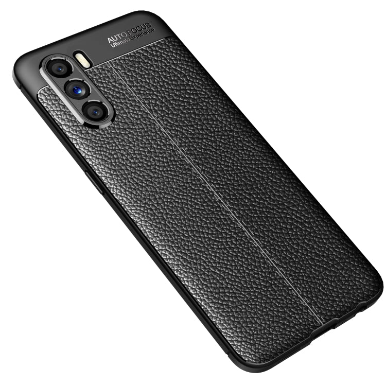 For OPPO K9 Pro Litchi Texture TPU Shockproof Case