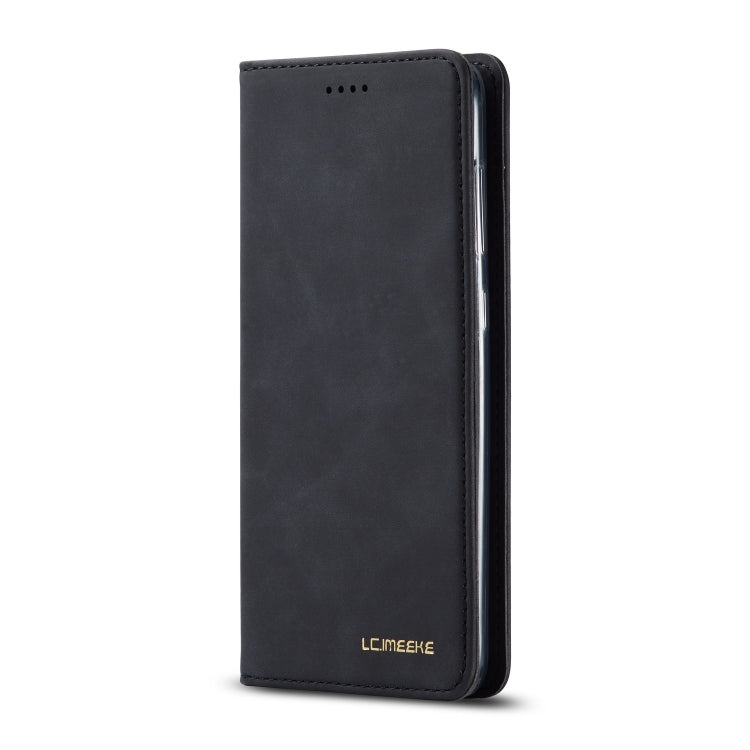 For Galaxy A70 LC.IMEEKE LC-002 Series Skin Hand Feeling PU + TPU Horizontal Flip Leather Case with Holder & Card Slot & Wallet