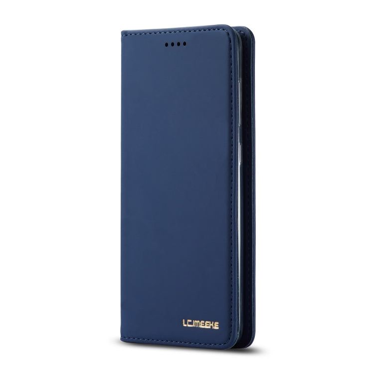 For Galaxy A50 LC.IMEEKE LC-002 Series Skin Hand Feeling PU + TPU Horizontal Flip Leather Case with Holder & Card Slot & Wallet