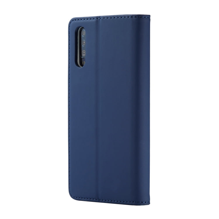 For Galaxy A50 LC.IMEEKE LC-002 Series Skin Hand Feeling PU + TPU Horizontal Flip Leather Case with Holder & Card Slot & Wallet