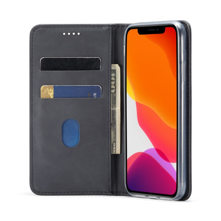 For iPhone 11 LC.IMEEKE LC-002 Series Skin Hand Feeling PU + TPU Horizontal Flip Leather Case with Holder & Card Slot & Wallet