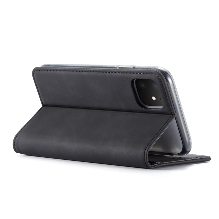 For iPhone 11 LC.IMEEKE LC-002 Series Skin Hand Feeling PU + TPU Horizontal Flip Leather Case with Holder & Card Slot & Wallet